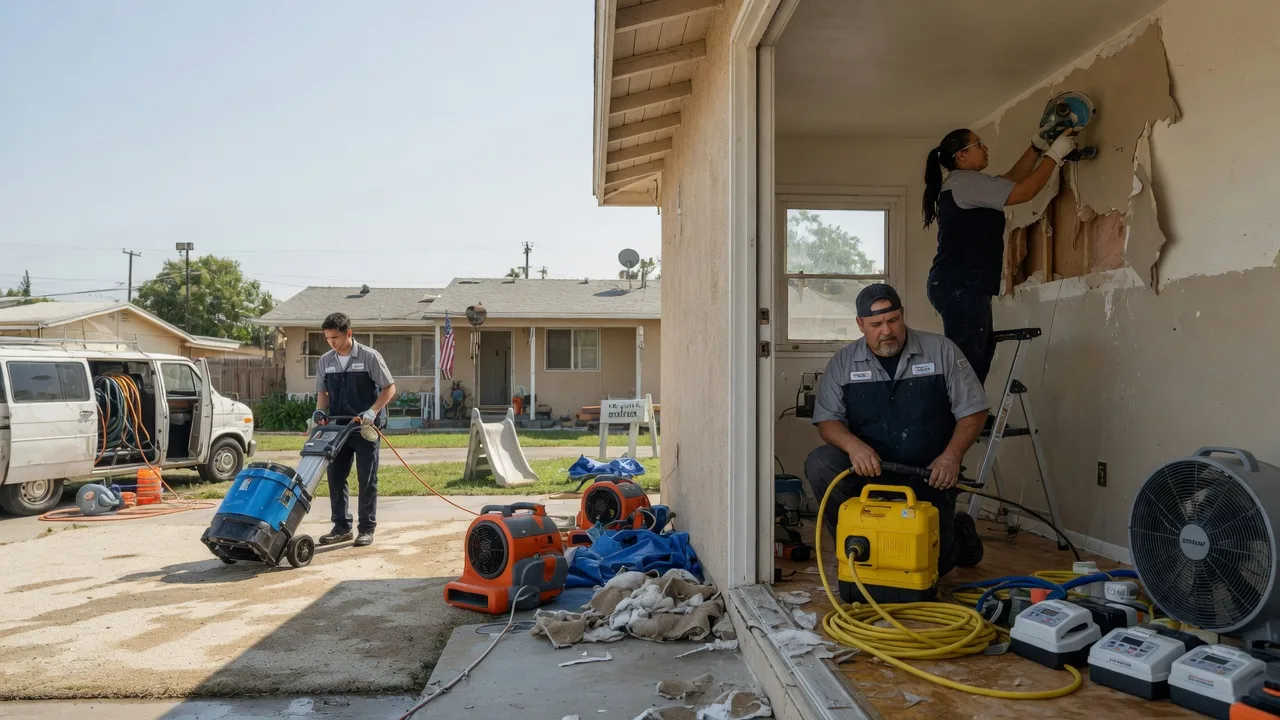 Water Damage Restoration in New London, IA near me